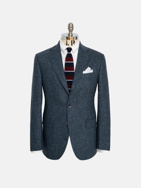 J. PRESS MADE-IN-CANADA BLUE DONEGAL TWEED SPORT COAT