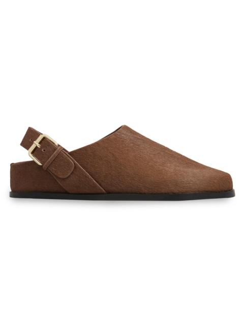 A.EMERY A. Emery Women's Louis Calf Hair Clogs - Pecan