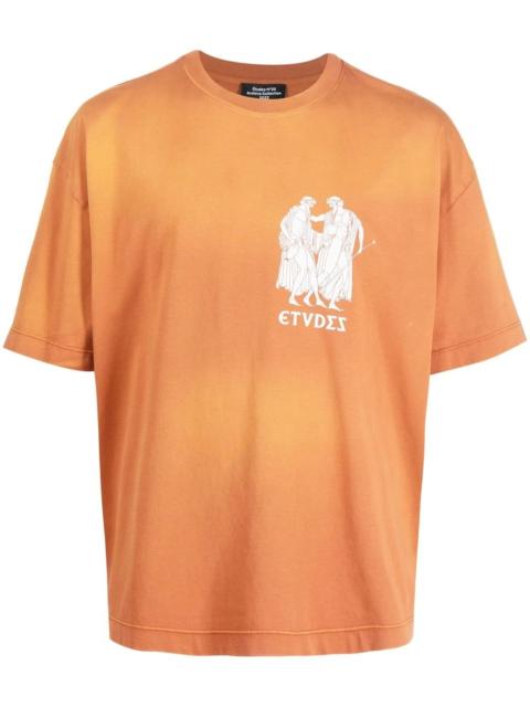 Étude logo-print short-sleeved T-shirt