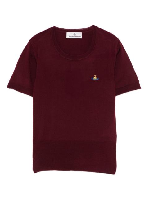 Vivienne Westwood orb-detail short-sleeve top
