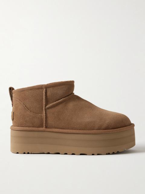 UGG Classic Ultra Mini Platform Shearling Boots