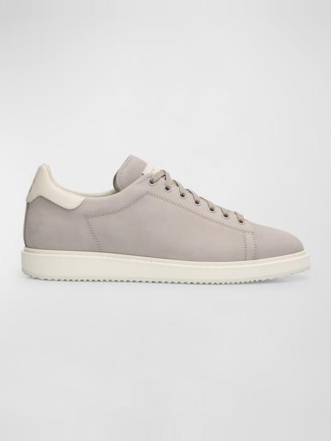 Brunello Cucinelli Men's Low-Top Leather Sneakers