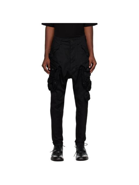 Julius Black Zip Cargo Pants