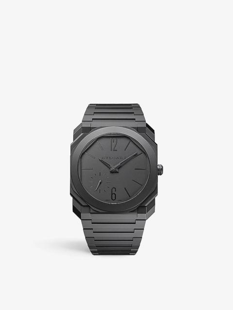 BVLGARI 103077 Octo Finissimo ceramic automatic watch