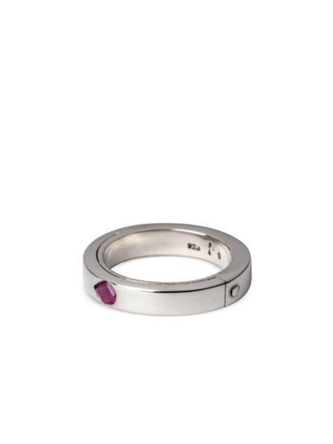 Parts of Four Sistema ruby sterling-silver ring