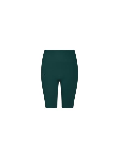 PANGAIA Women's Plant-Stretch Compressive Cycle Shorts - Foliage Green