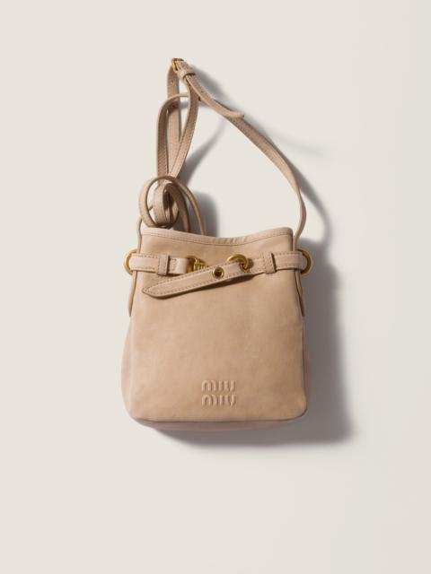 Miu Miu Nappa leather pouch