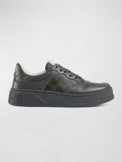 GUCCI Men's Chunky B GG Supreme Low-Top Sneakers