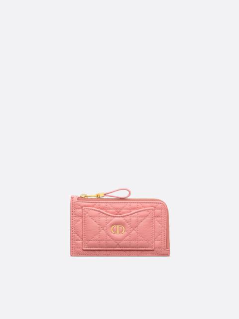 Dior Dior Caro Compact Zipped Card Holder