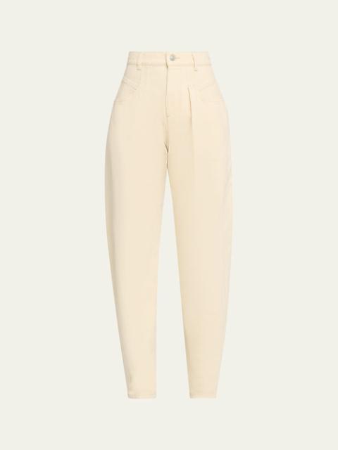 Isabel Marant Lisha Straight Mid-Rise Jeans