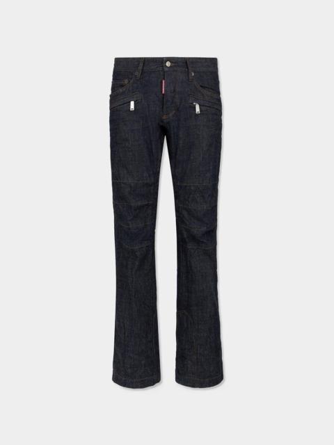 DSQUARED2 JAPANESE RINSE DENIM SKI JEANS