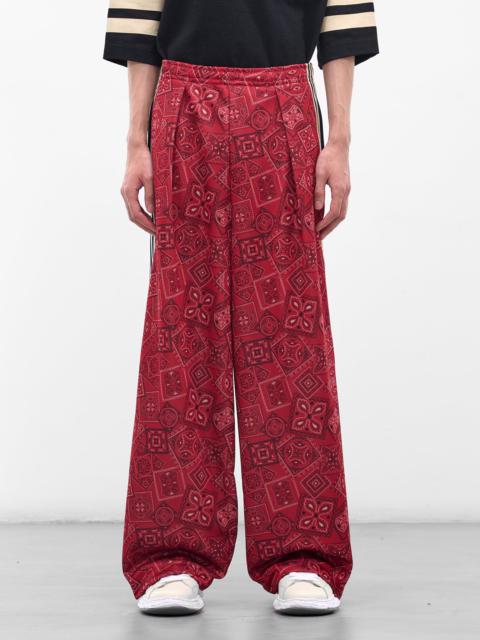 Kapital Red Cookie Bandana Tracksuit Pants