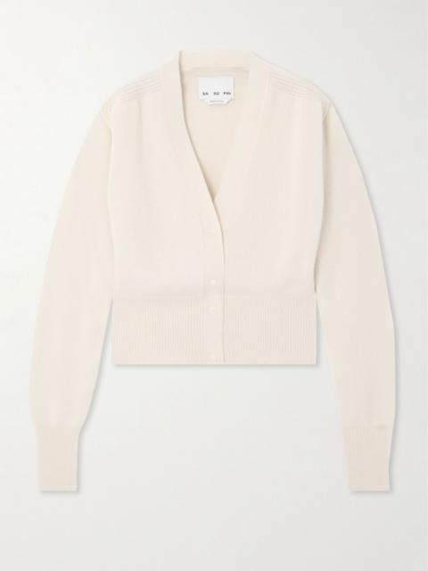 SA SU PHI Cashmere cardigan Yellow