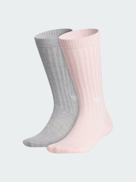 adidas Unisex Originals Trefoil 2-Pack OTC Socks