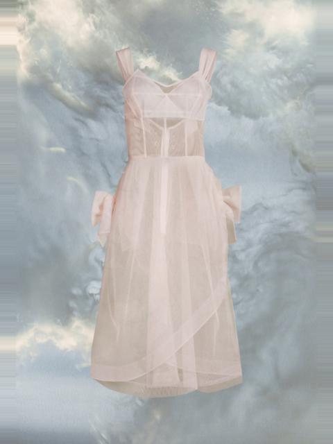 Tulle midi dress