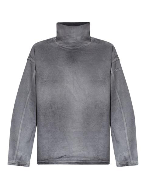 D-NLABELCOL-S reflective sweatshirt
