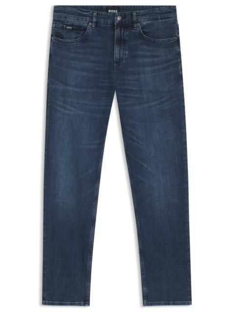 BOSS MAINE REGULAR-FIT JEANS IN BLUE ITALIAN DENIM