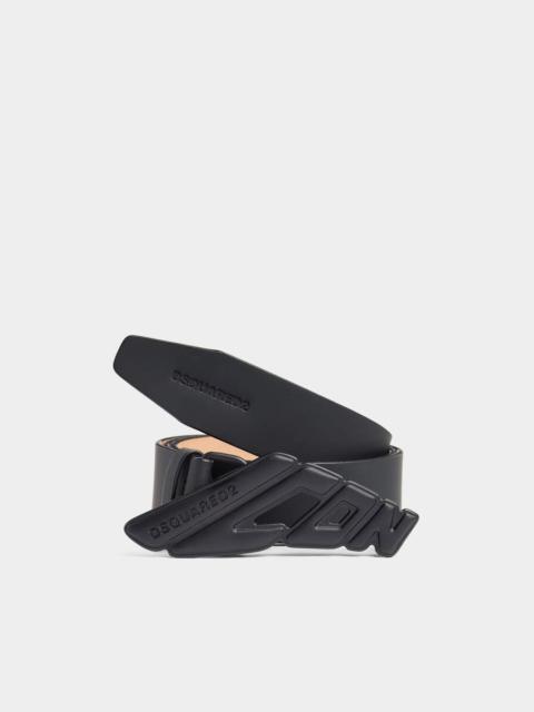DSQUARED2 ICON NEW GENERATION PLAQUE BELT
