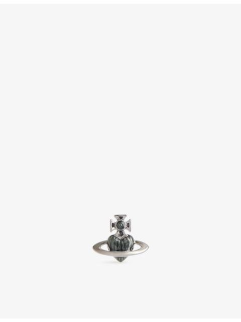 Vivienne Westwood Fabianno Brass Single Stud Earring