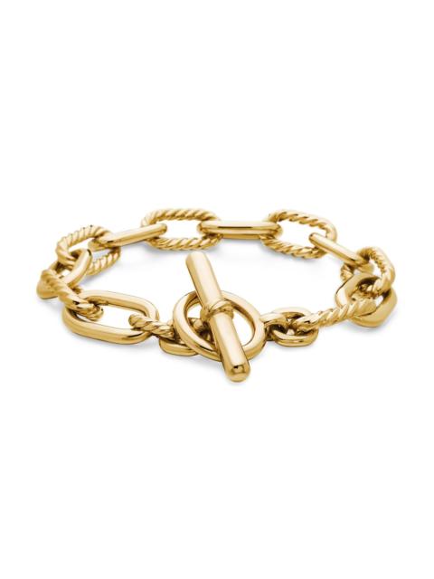 DAVID YURMAN Women's DY Madison Toggle Chain Bracelet in 18K Yellow Gold, 11mm - Gold