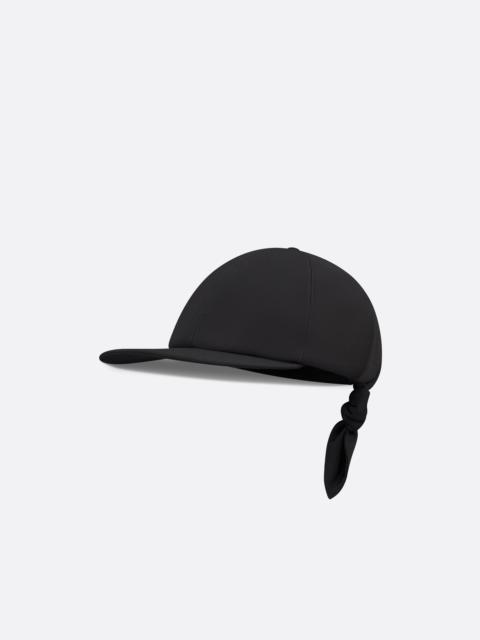 Dior Baseball Cap with Tie