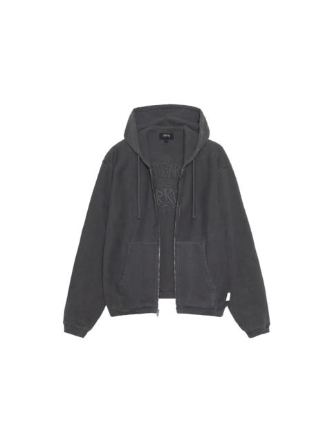 Stüssy Stussy Waffle Lined Zip Hoodie Black