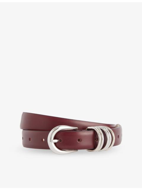 DÉHANCHE Hollyhock Leather Belt