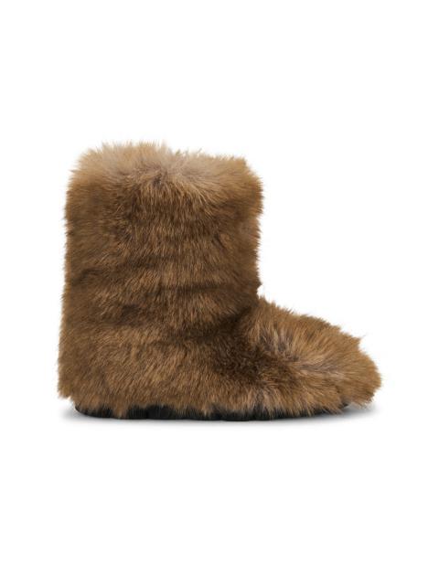 MSGM Fluffy Flat Boot