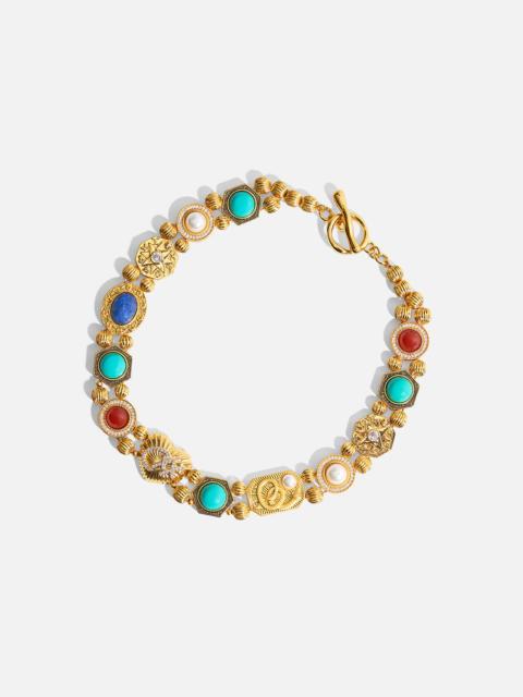 CAMILLA MY CAMEO ROMEO STATEMENT NECKLACE GOLD