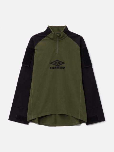 umbro TACTICAL HALF ZIP SWEATSHIRT