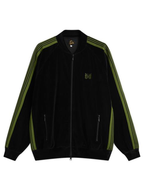 NEEDLES Needles Velour Rib Collar Track jacket