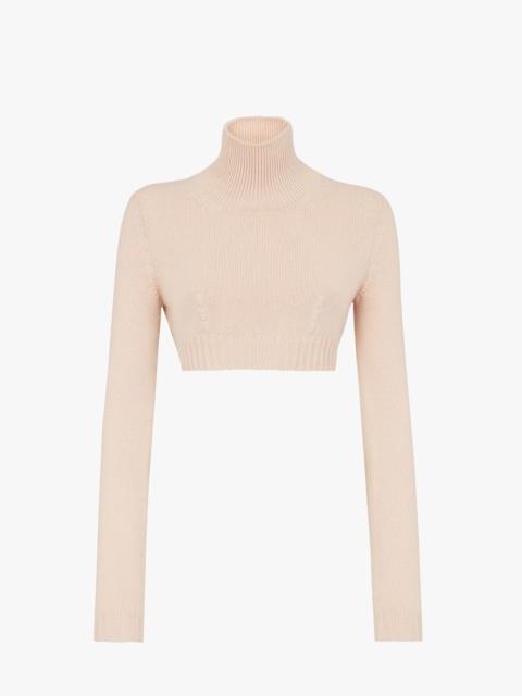 FENDI Pink cashmere sweater