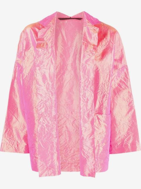 Daniela Gregis wrinkled-effect silk jacket