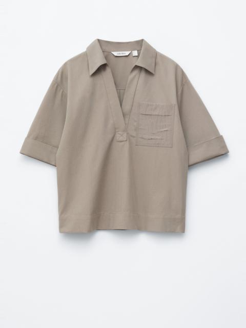 & Other Stories Boxy Short-Sleeve Shirt
