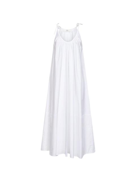 CO tie-fastening maxi dress