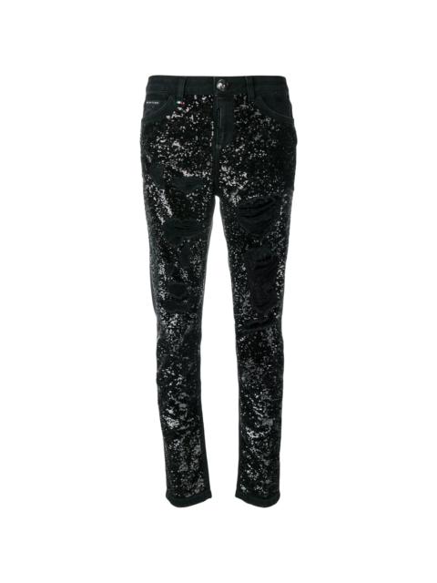 Boyfriend Paillettes jeans