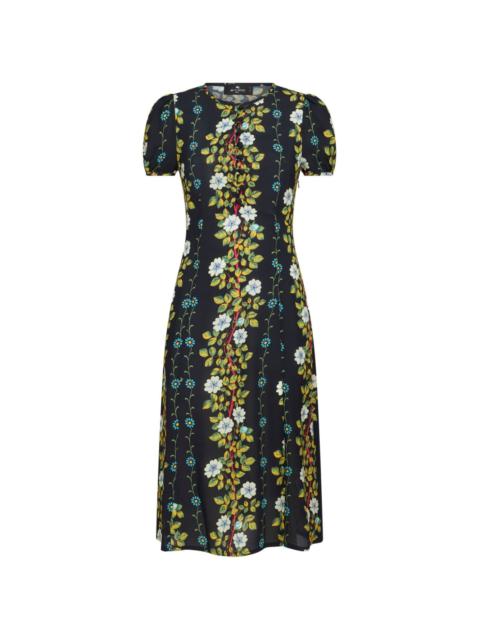 Etro floral-print A-line dress