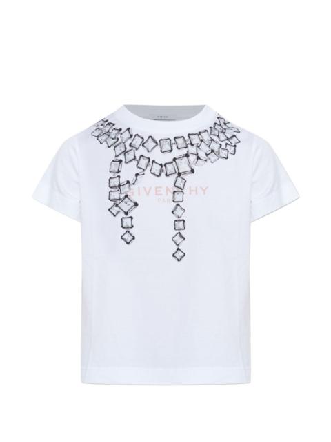 Givenchy Deconstructed Crystals-print T-shirt