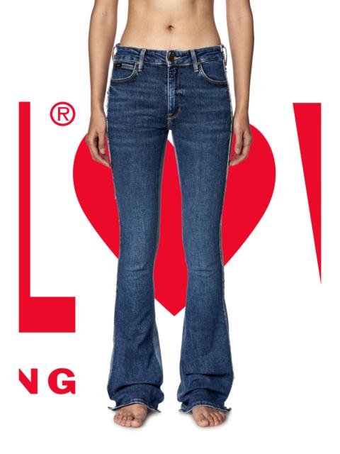 BOOTCUT AND FLARE JEANS DIESELOVES 02 09K46