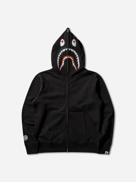 A BATHING APE® Men's Shark Full Zip Hoodie Black