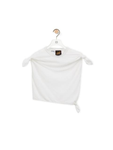Loewe Knot top in cotton blend