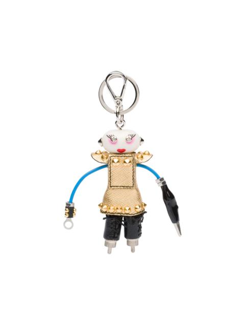 Prada Nancy Leather Keychain Trick