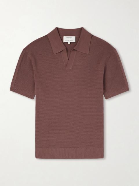 FRESCOBOL CARIOCA Rino Knitted Cotton Polo Shirt