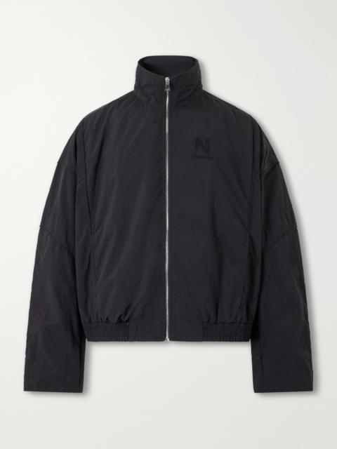 NAHMIAS Logo-Embroidered Shell Jacket