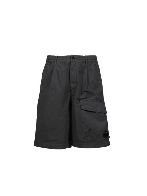 C.P. Company MICRO-REPS BOXY LENS SHORTS / GUNMETAL