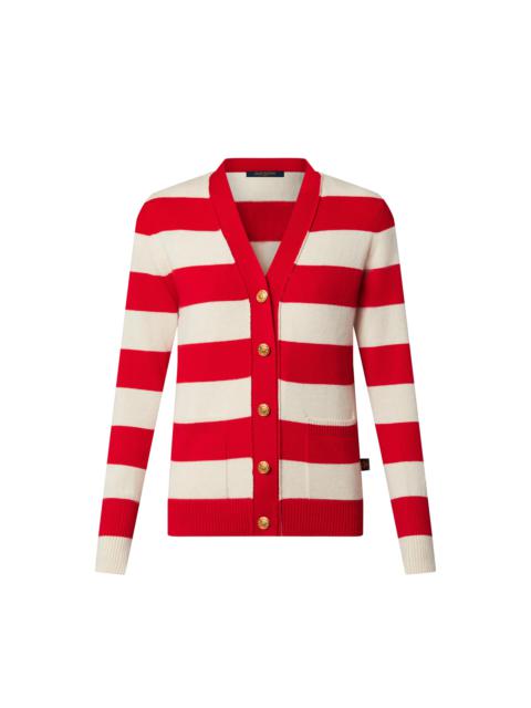 Louis Vuitton Chunky Stripes Cardigan