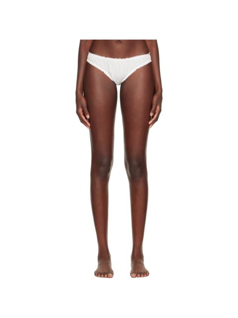 Cou Cou White 'The Brief' Briefs
