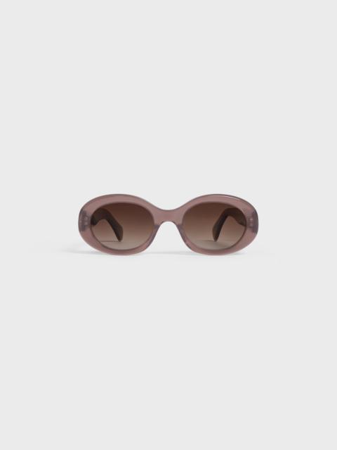 CELINE Triomphe 01 sunglasses in Acetate