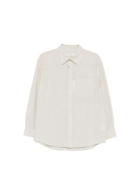 Dunst Striped cotton shirt