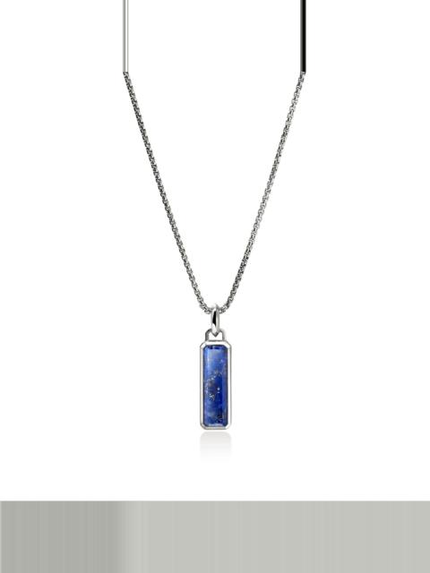 JOHN HARDY Lapis Lazuli Talisman Necklace, Sterling Silver